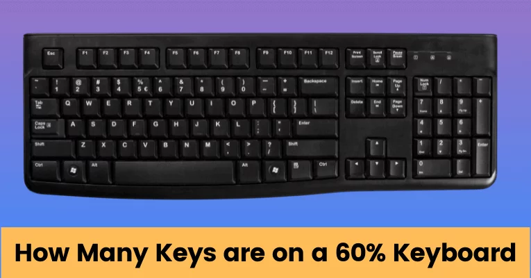 how many keys are on a 60% keyboard