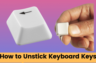 how to unstick keyboard keys