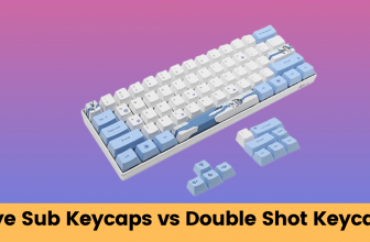 dye sub keycaps vs double shot keycaps