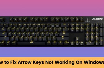 how to fix arrow keys not working on windows 10