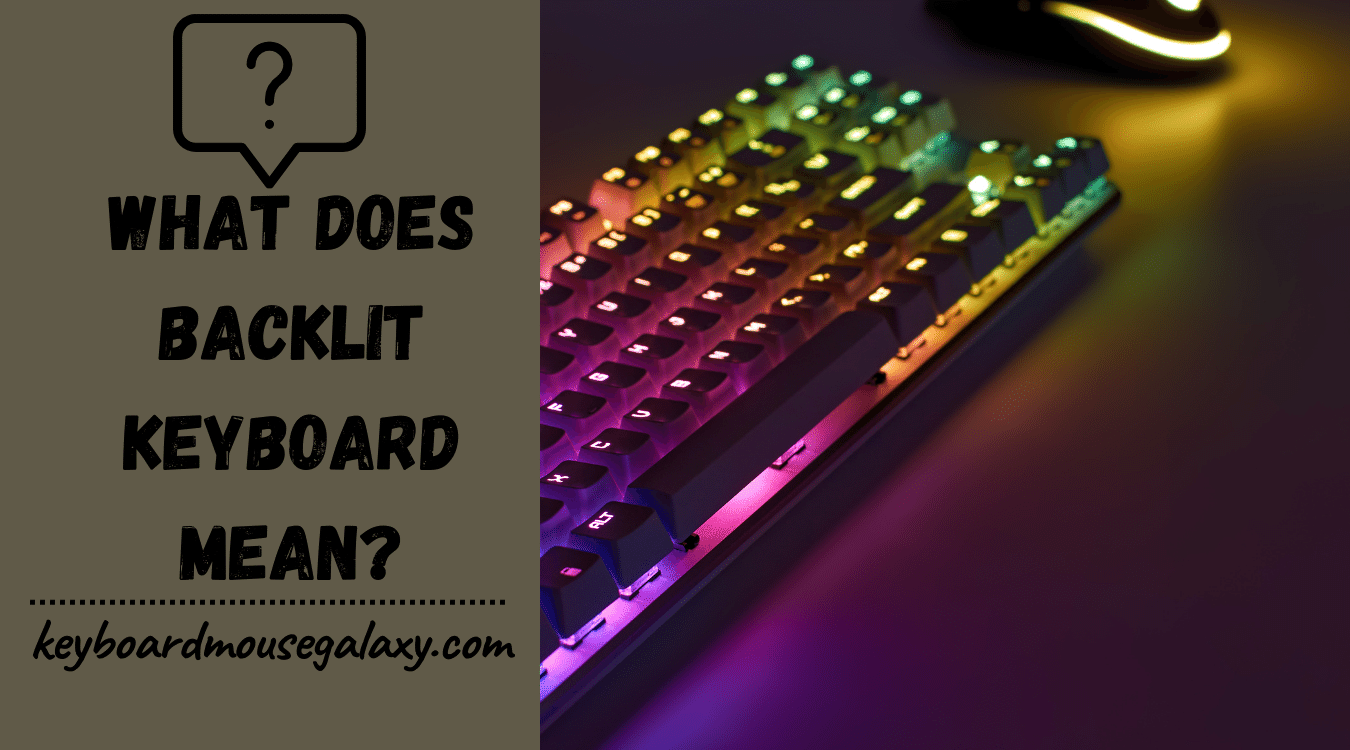 what does backlit keyboard mean
