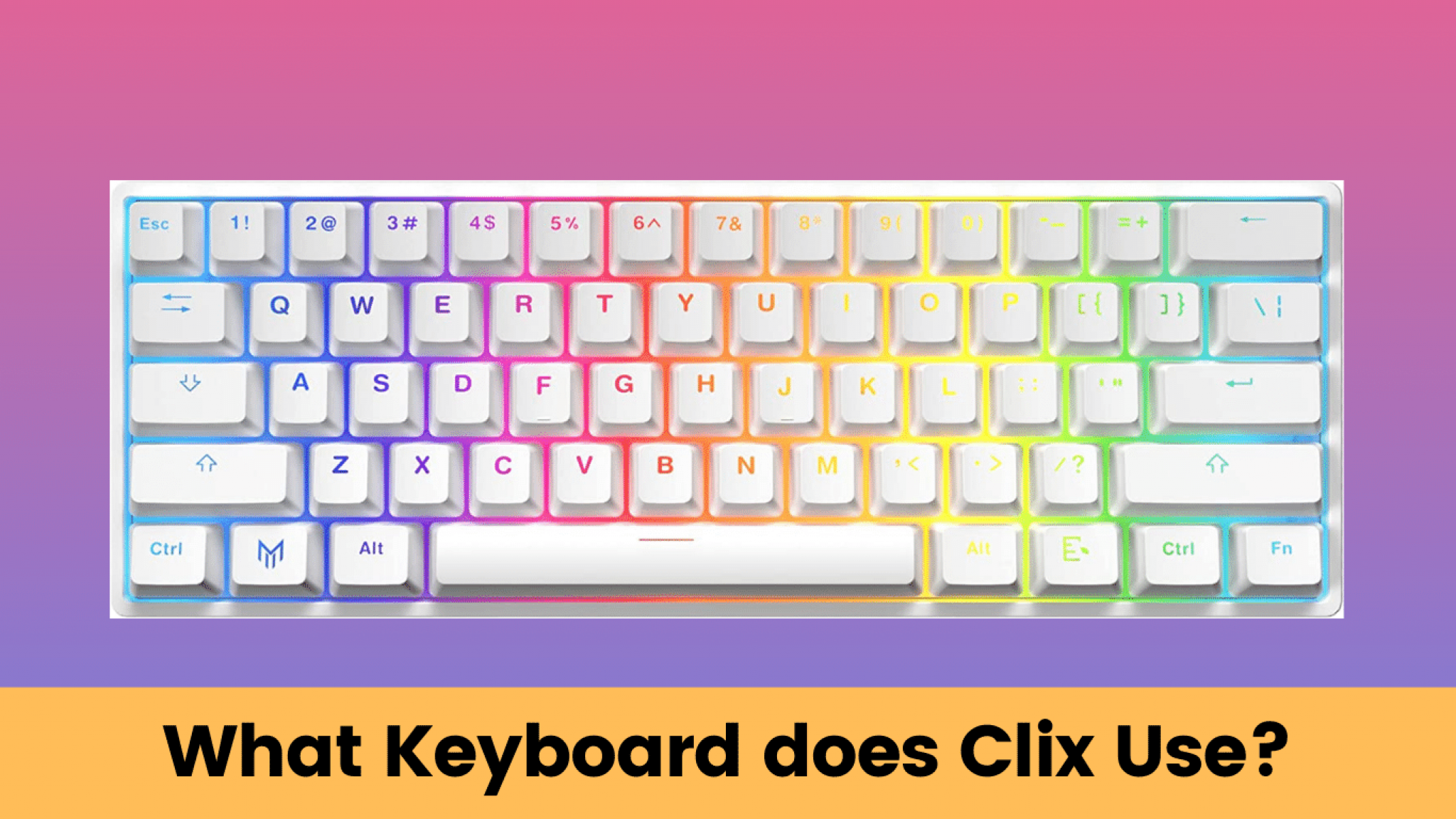 What Keyboard does Clix Use? Fortnite Settings , Mouse