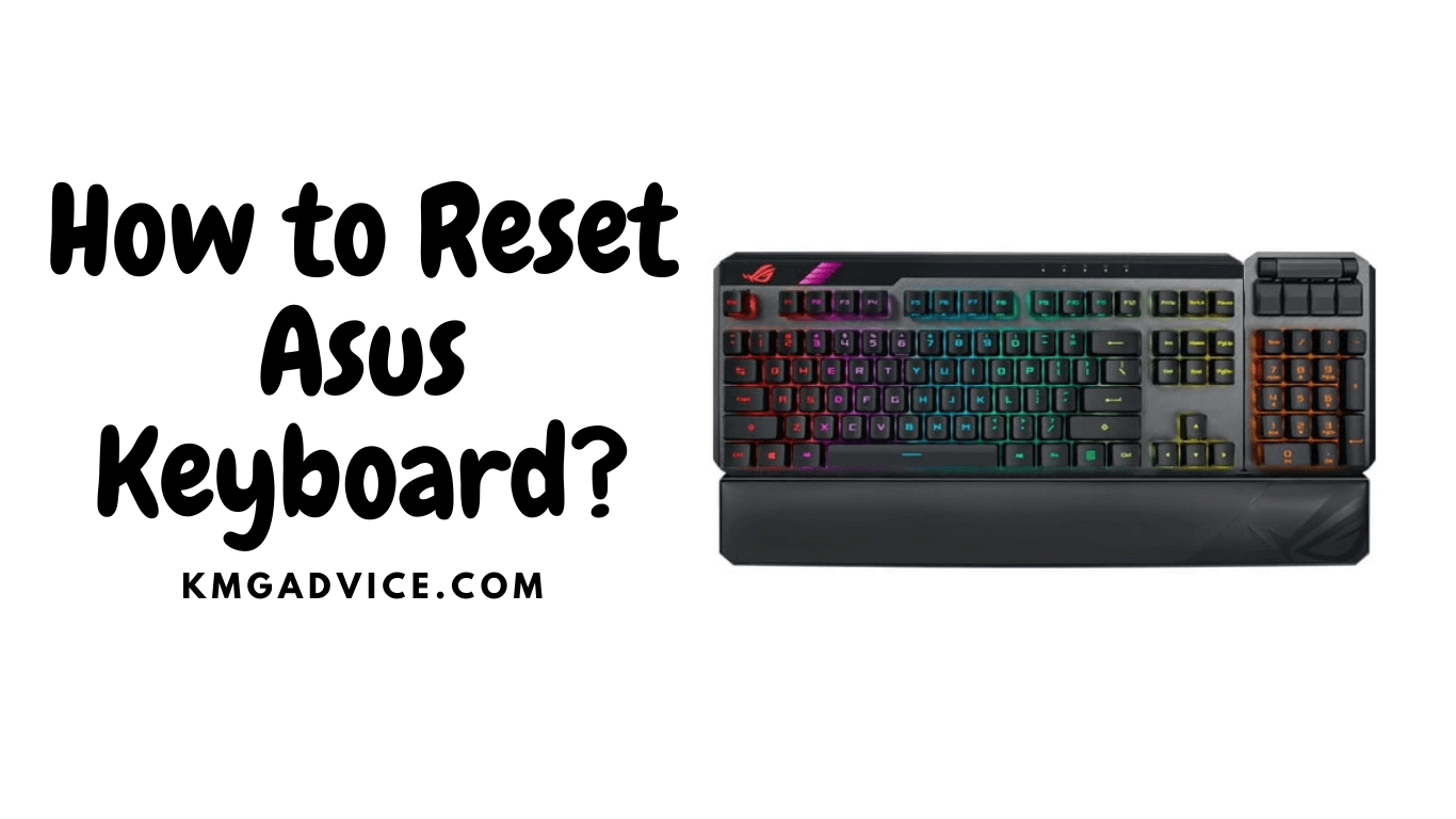 how to reset asus keyboard