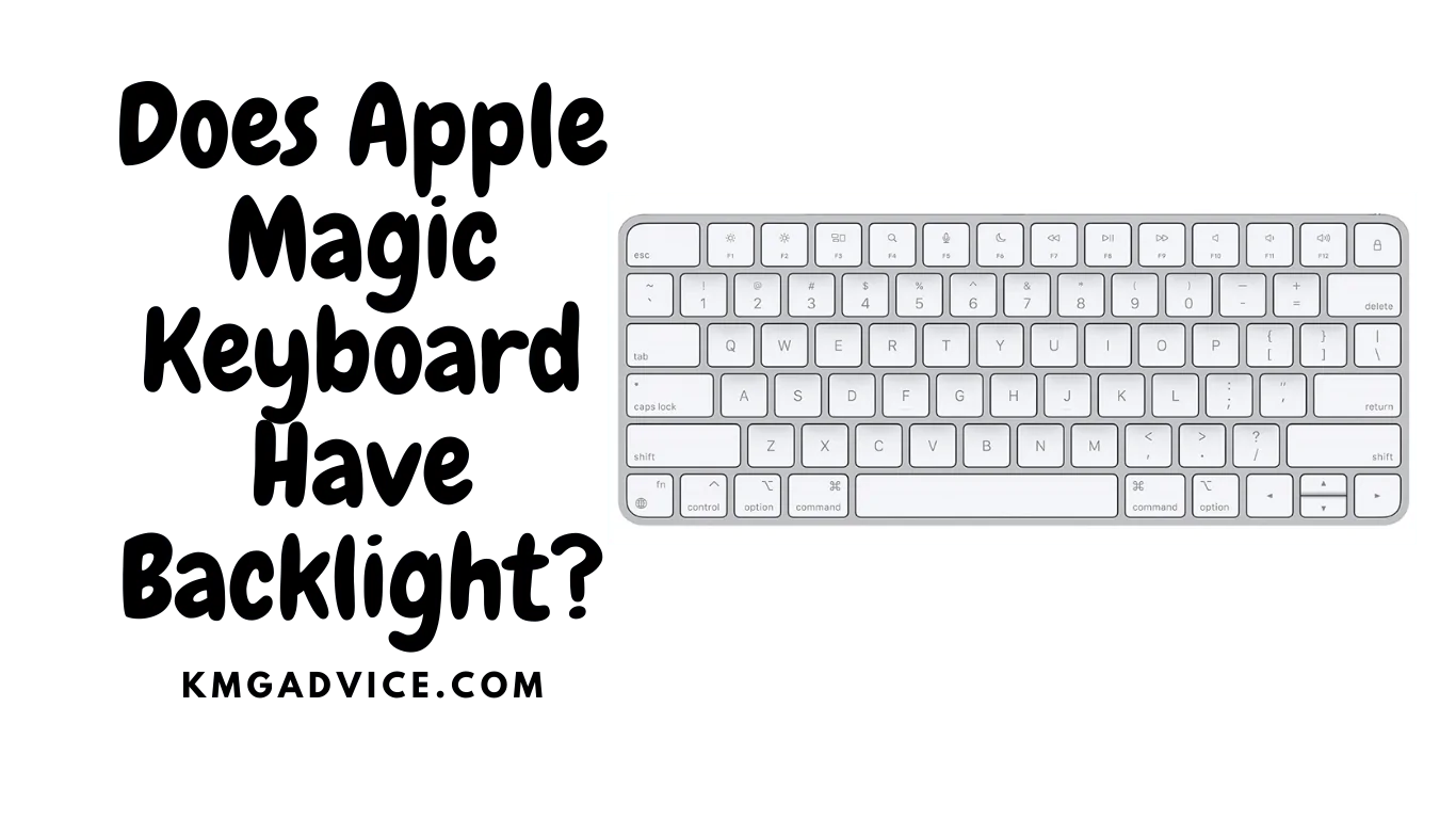 does apple magic keyboard have backlight