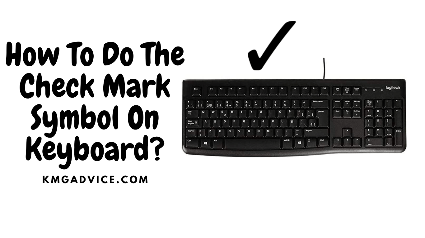 how to do the check mark symbol on keyboard