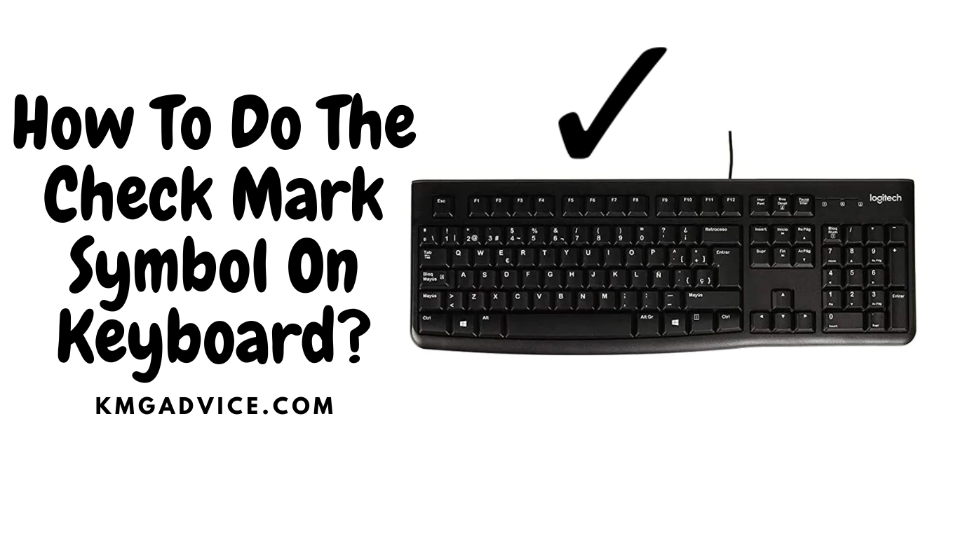 how to do the check mark symbol on keyboard